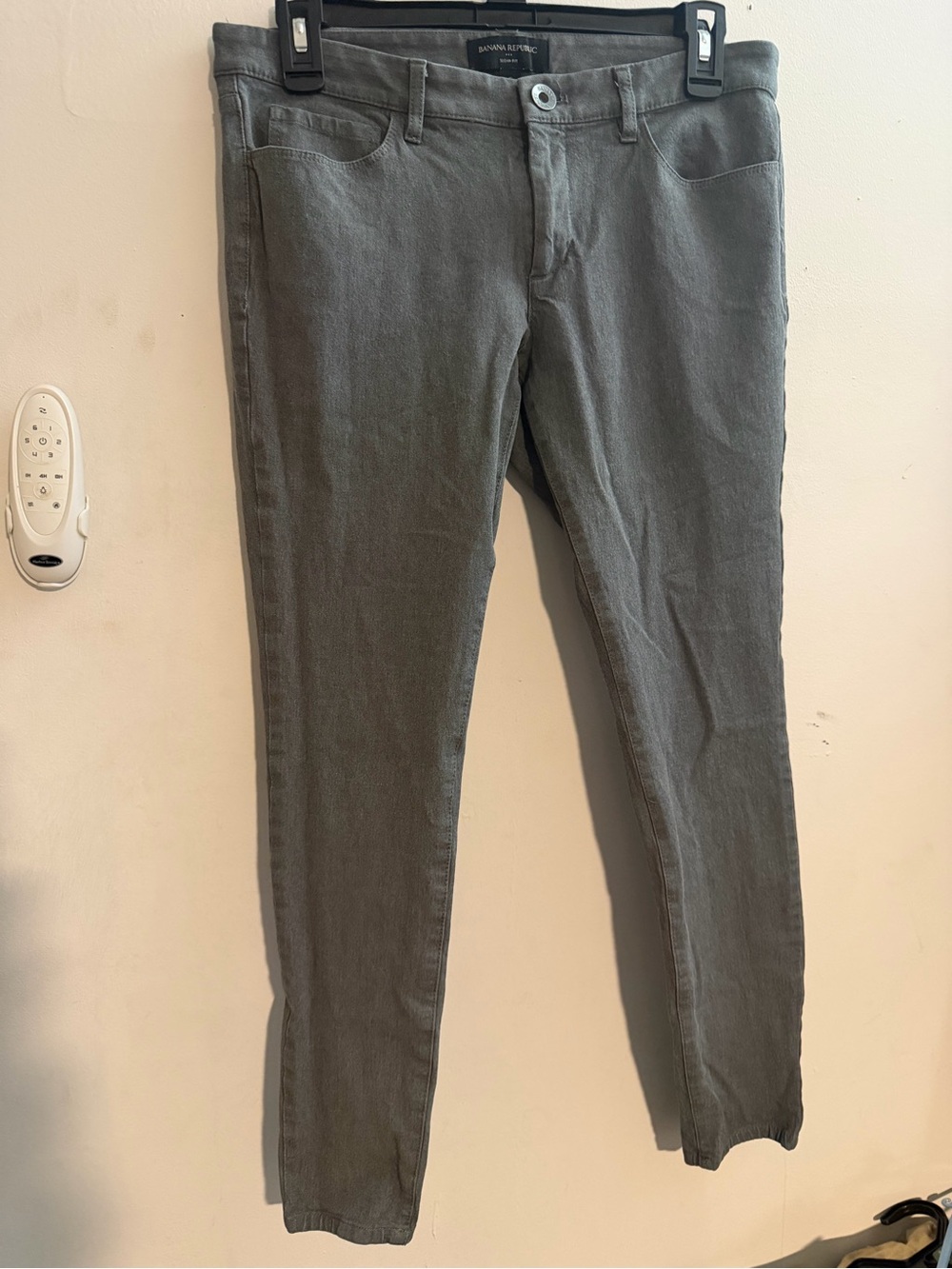Banana Republic Sloan Fit size 6 Heather Gray Skinny Jeans VGUC